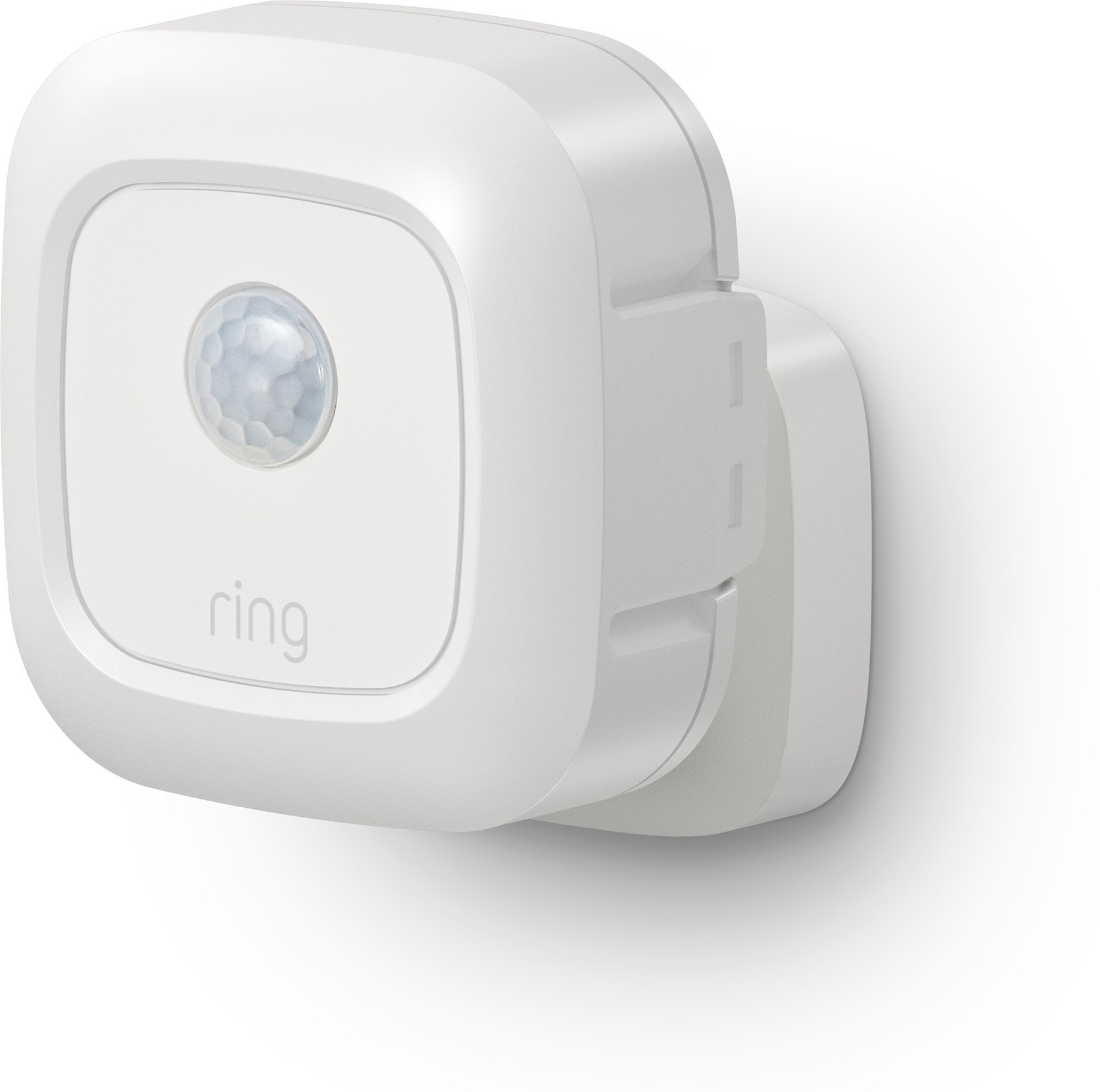 Ring Smart Lighting Motion Sensor (White) Batterypowered outdoor