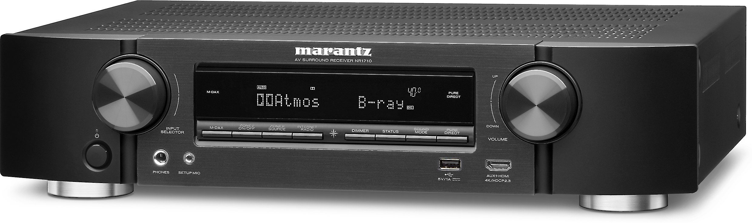 Test amplificateur home cinéma Marantz NR1710 : 7.1 canaux Atmos et DTS:X  au format slim