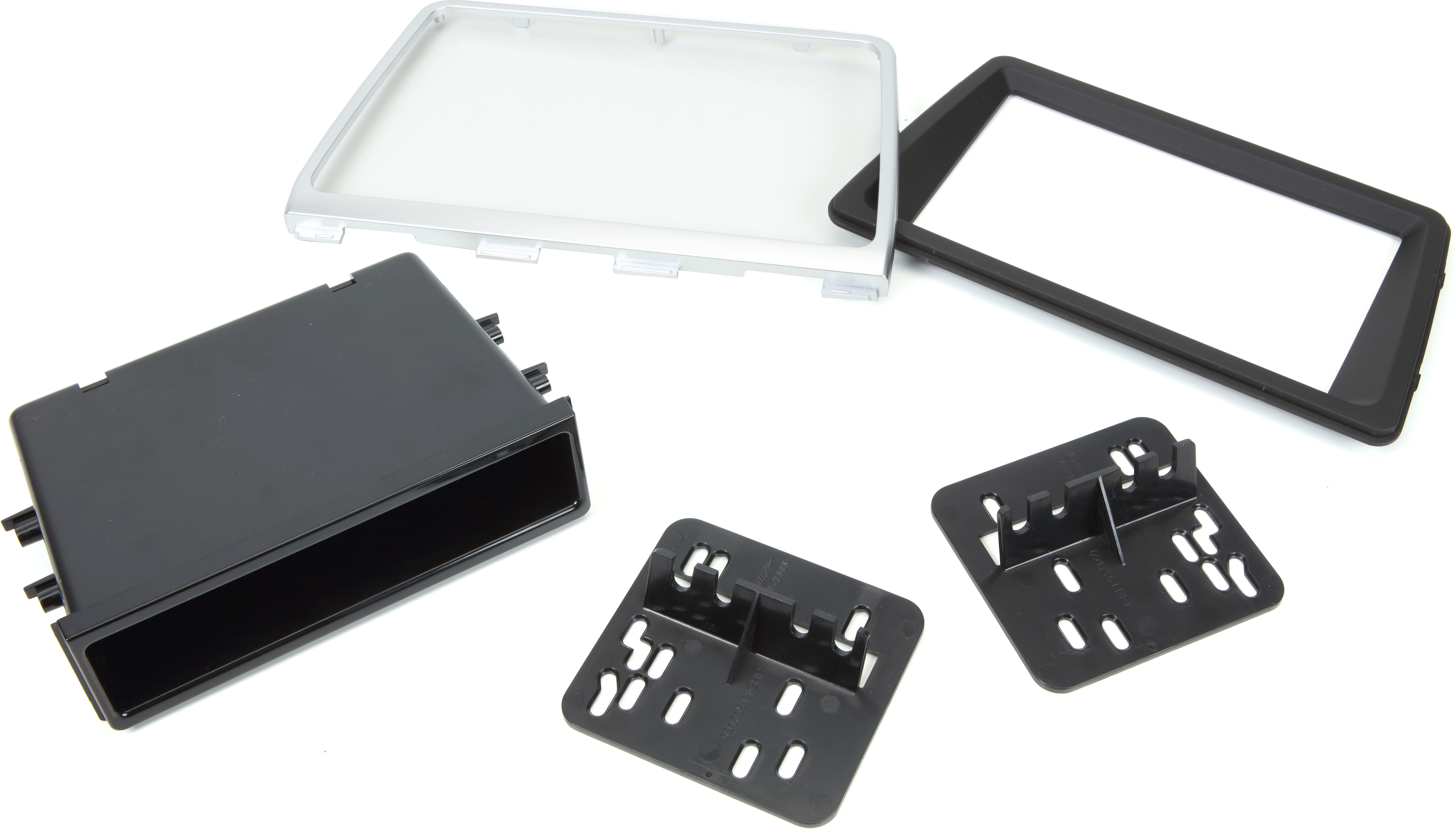 Metra 99 7383 Dash Kit (Matte Black/Silver) Fits 2018 up Hyundai Sonata models — single DIN