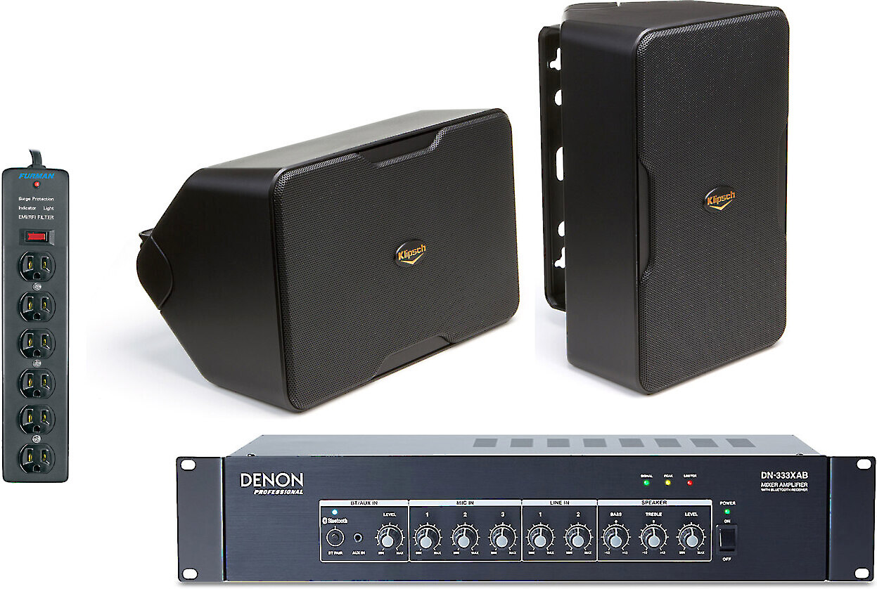 restaurant background music system