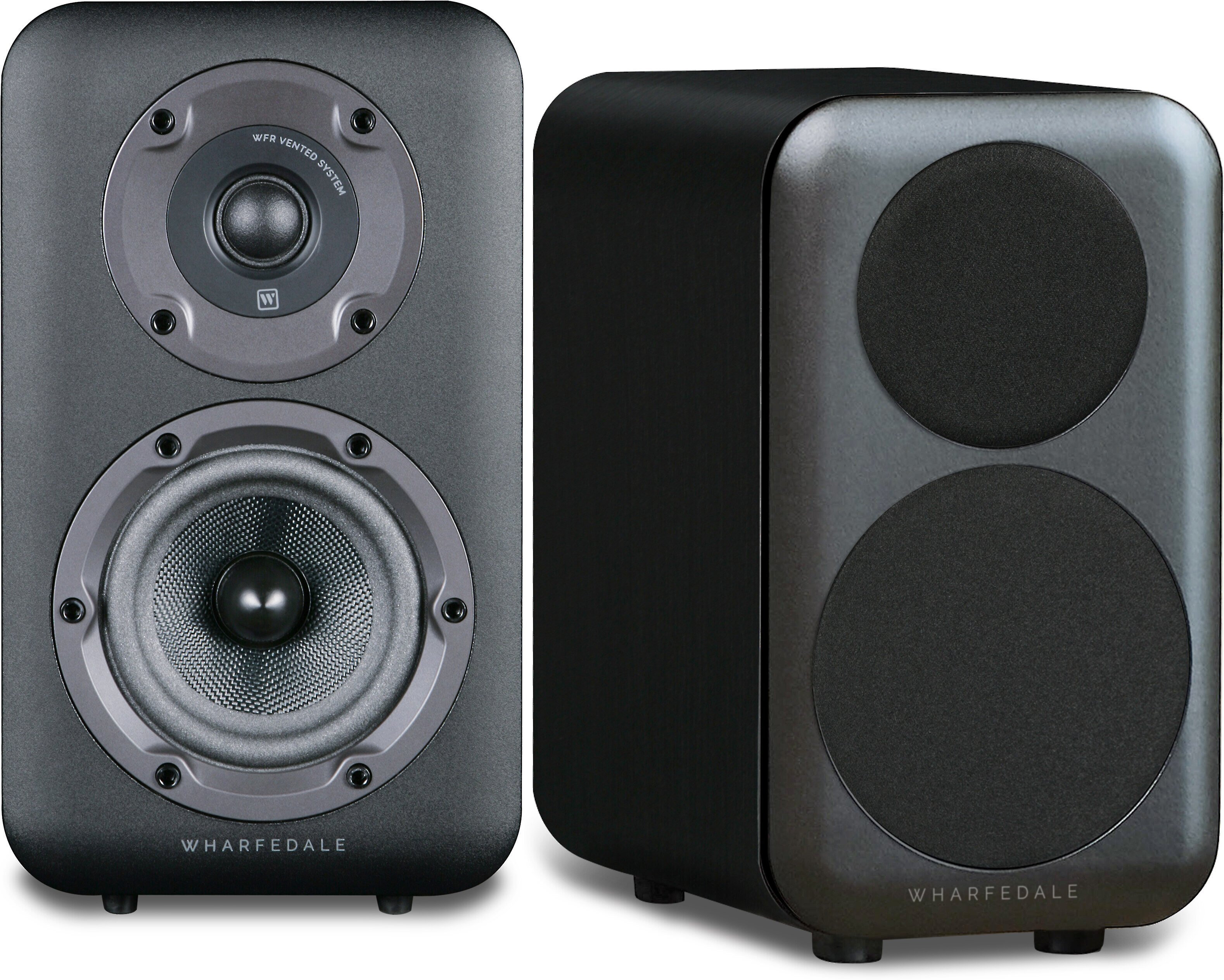 Wharfedale D320 Black Bookshelf Speakers At Crutchfield