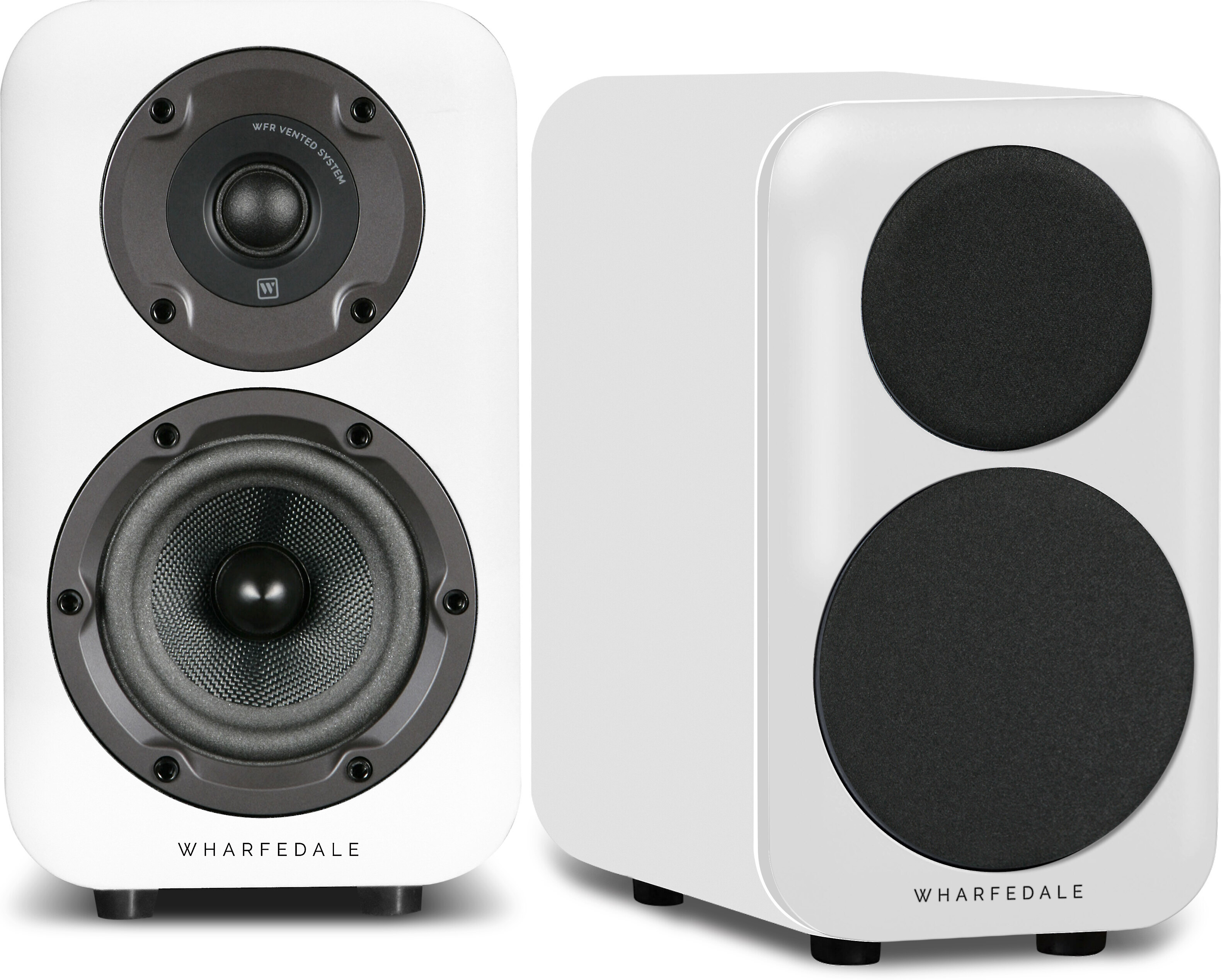 Wharfedale D320 White Bookshelf Speakers At Crutchfield