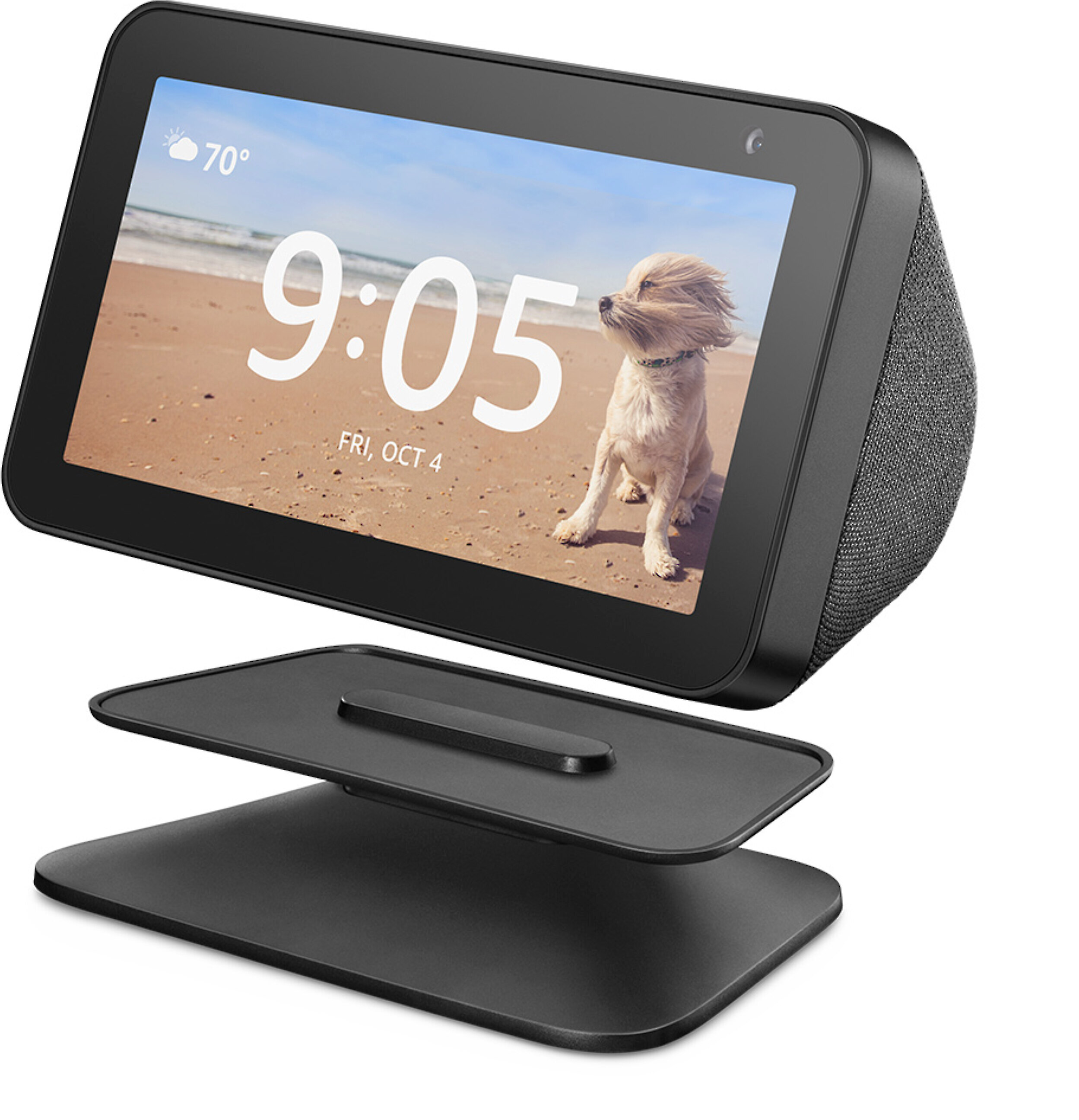 Amazon Echo Show 5 Stand (Charcoal) Tilt stand for Echo Show 5 at