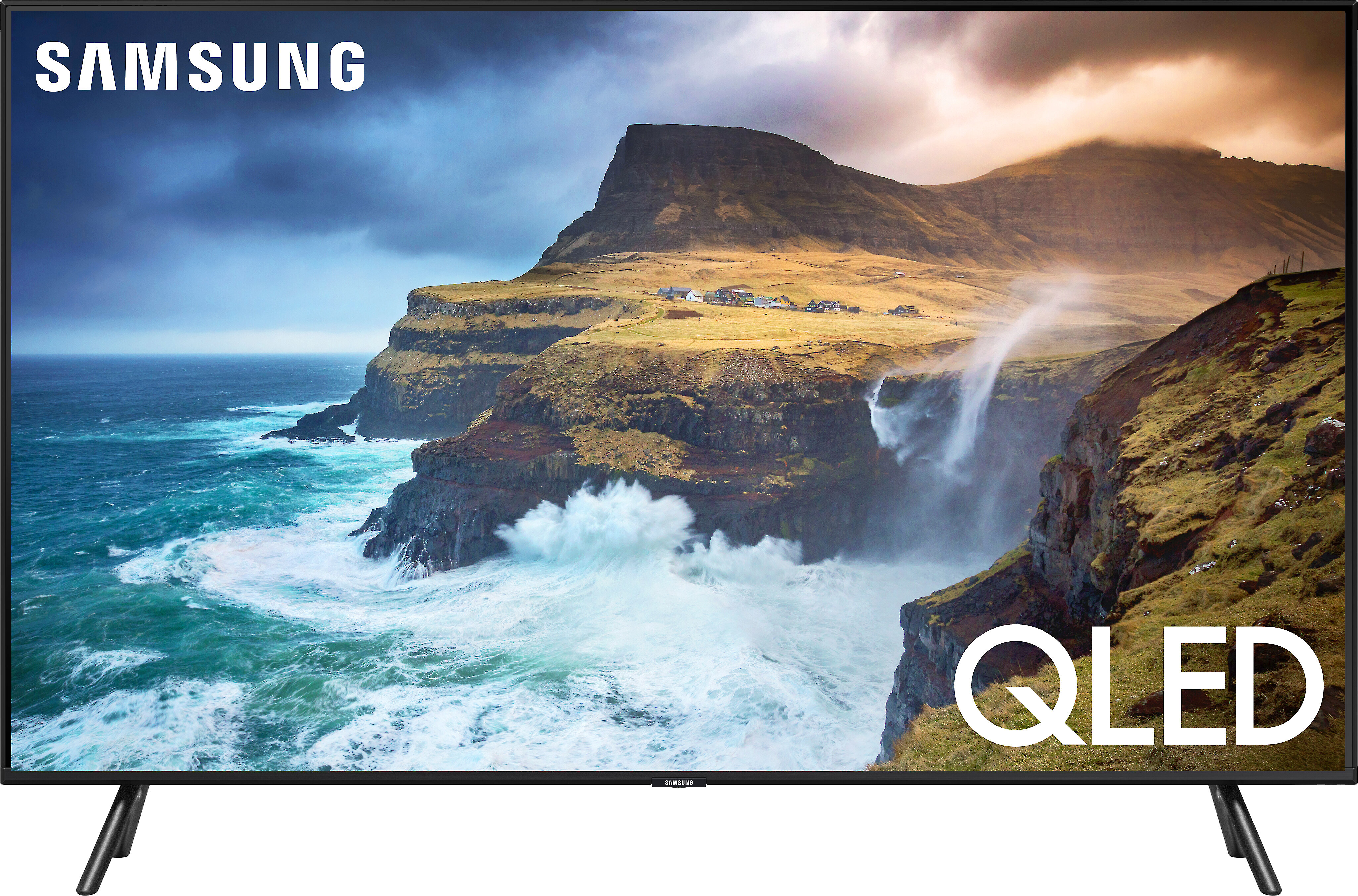 Samsung Qn85q70r 85 Q70r Smart Qled 4k Uhd Tv With Hdr 2019 At