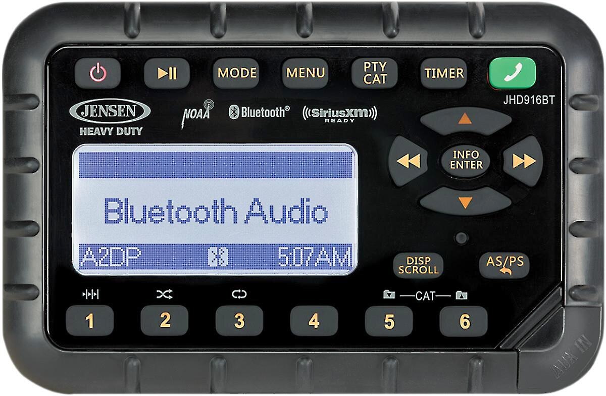 Customer Reviews Jensen Heavy Duty JHD916BT Digital media receiver at