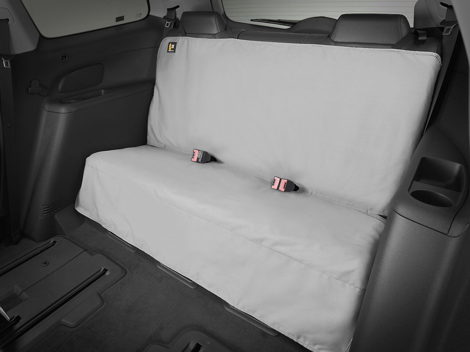 WeatherTech Seat Protector (Gray) Rear bench seat cover — measures 56"W