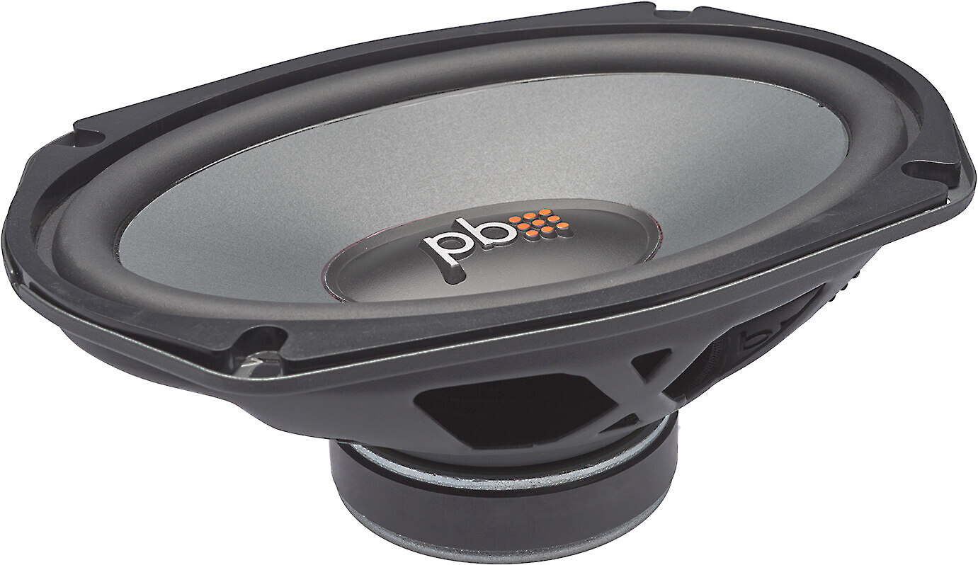 PowerBass L2690D LSeries 6"x9" dual voice coil midrange speakers