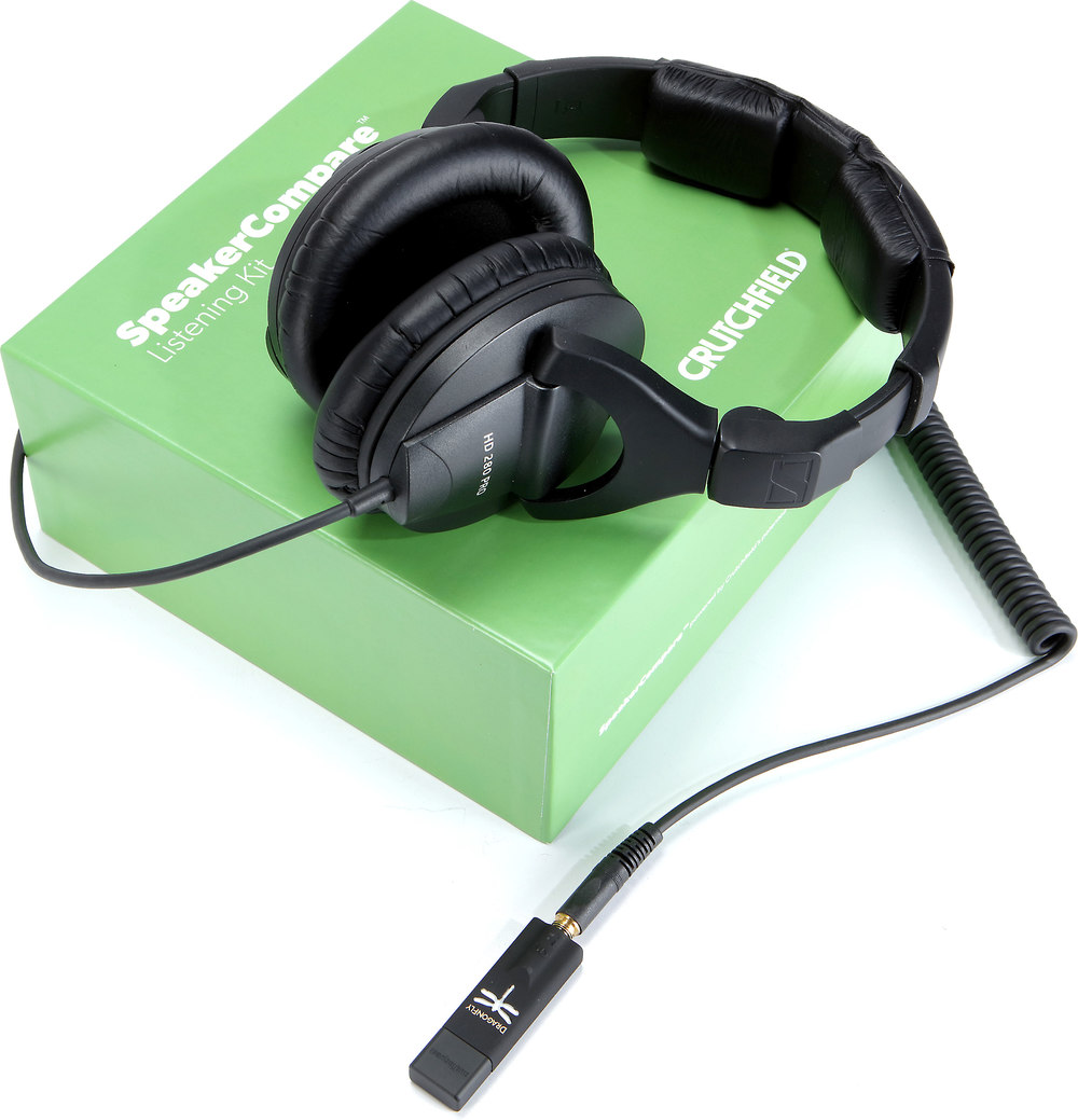 Crutchfield SpeakerCompare™ Listening Kit Rental 30-day rental kit for use  with Crutchfield's SpeakerCompare tool at Crutchfield.com