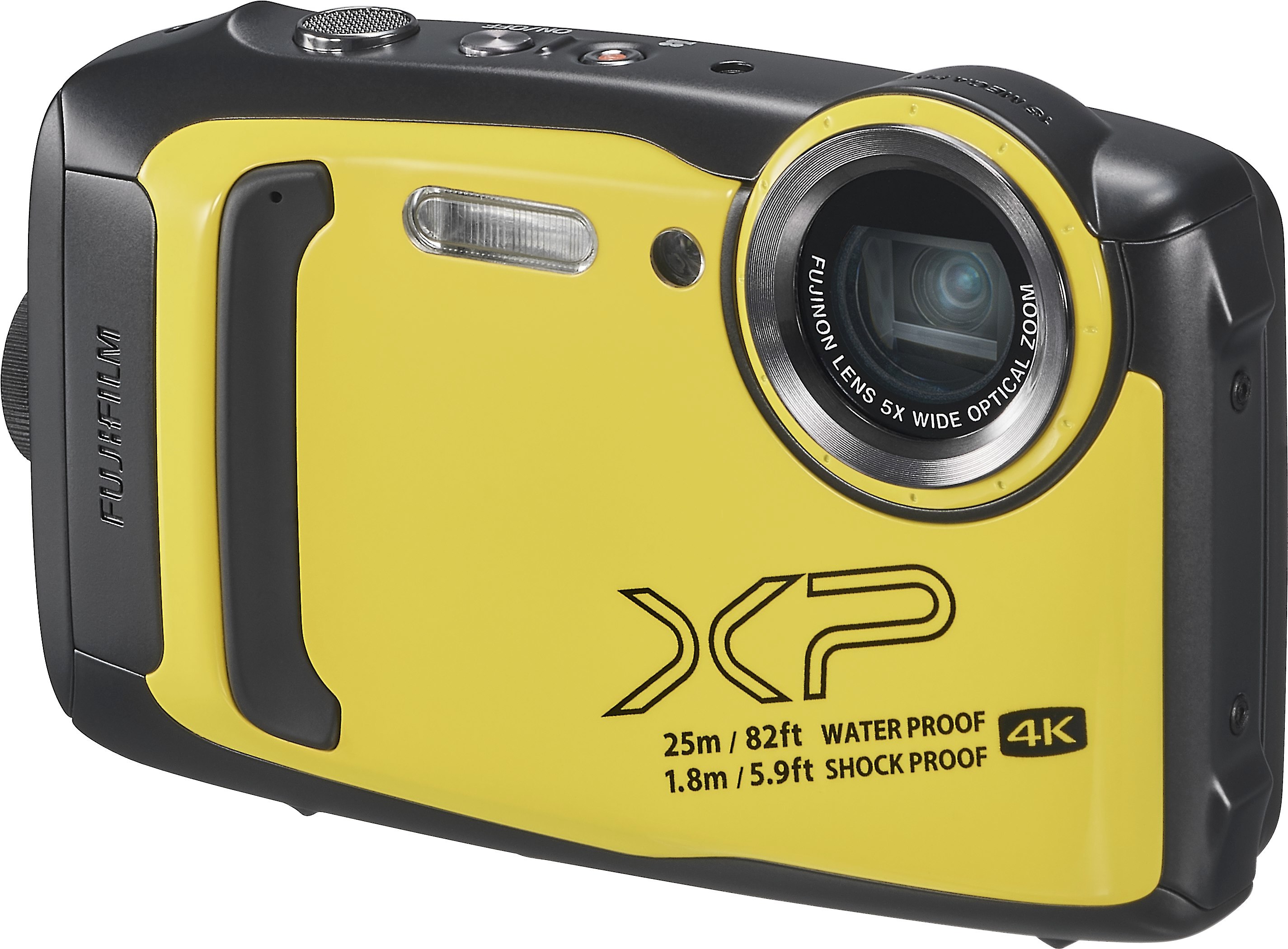 Aanbevolen Bedachtzaam Autonomie Customer Reviews: Fujifilm FinePix XP140 (Yellow) 16.4-megapixel waterproof  camera with 5x optical zoom, Wi-Fi®, Bluetooth®, and SD card at Crutchfield
