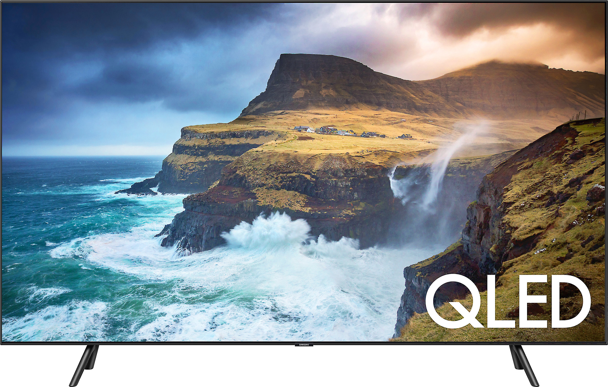 Samsung QN65Q70R 65" Q70R Smart QLED 4K UHD TV with HDR (2019) at ...