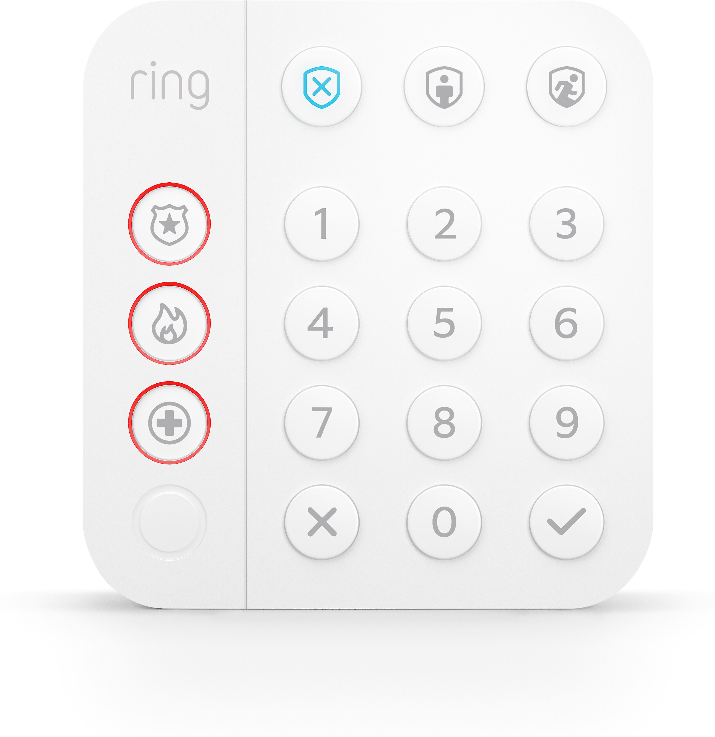 ring keypad not charging