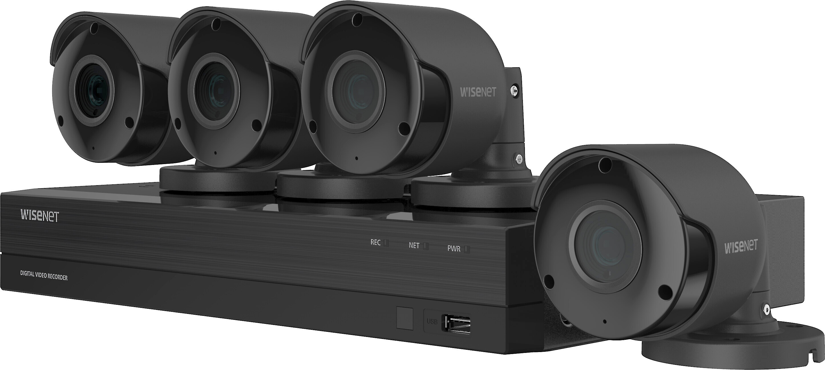 8x4 Allinone 4K Camera Kit 8channel video surveillance