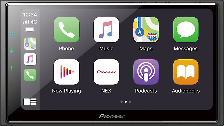 Wireless Apple Carplay & Android Auto Double Din Car Stereo