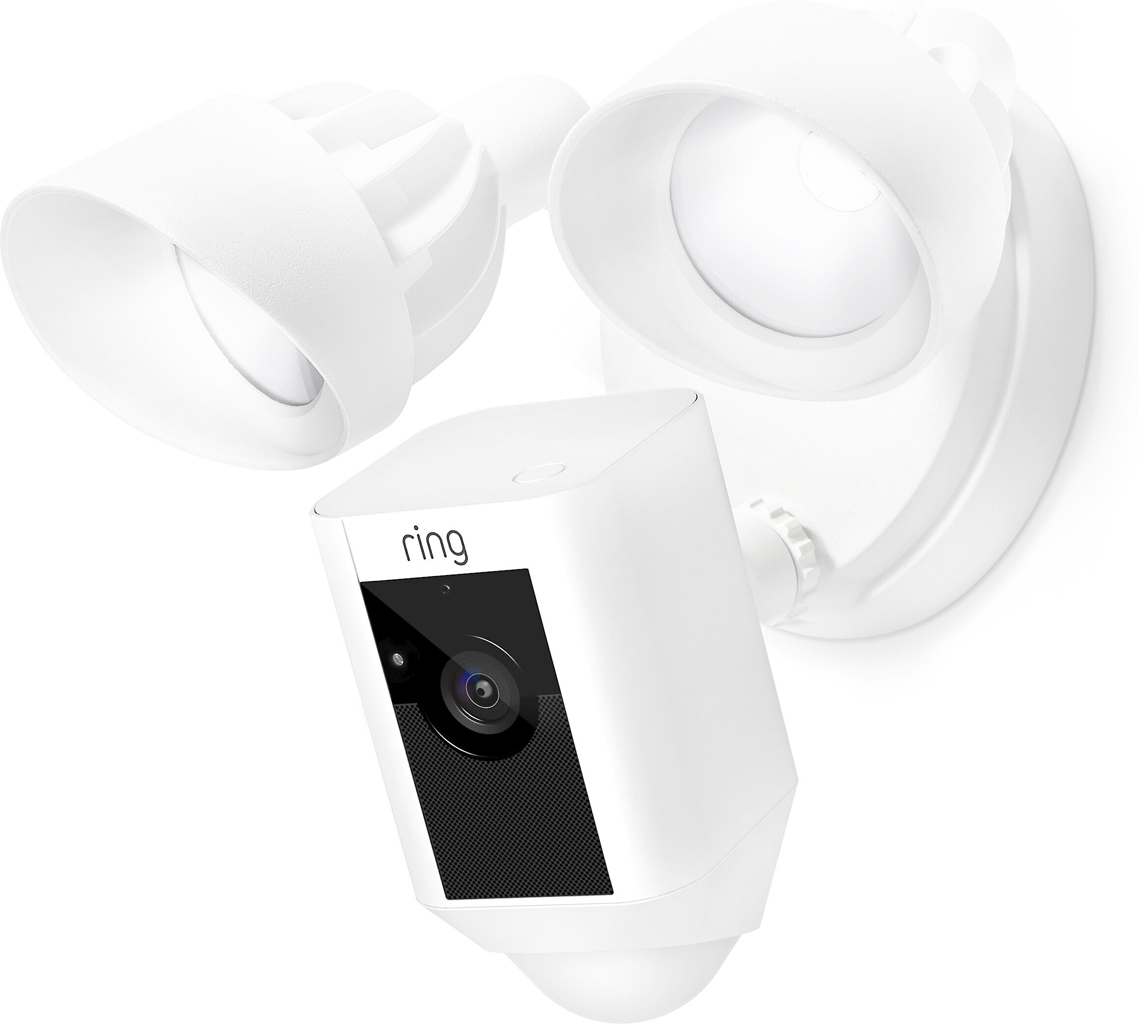 LED Floodlight Camera Motion Way Talk and Siren Activated HD Security Cam Two