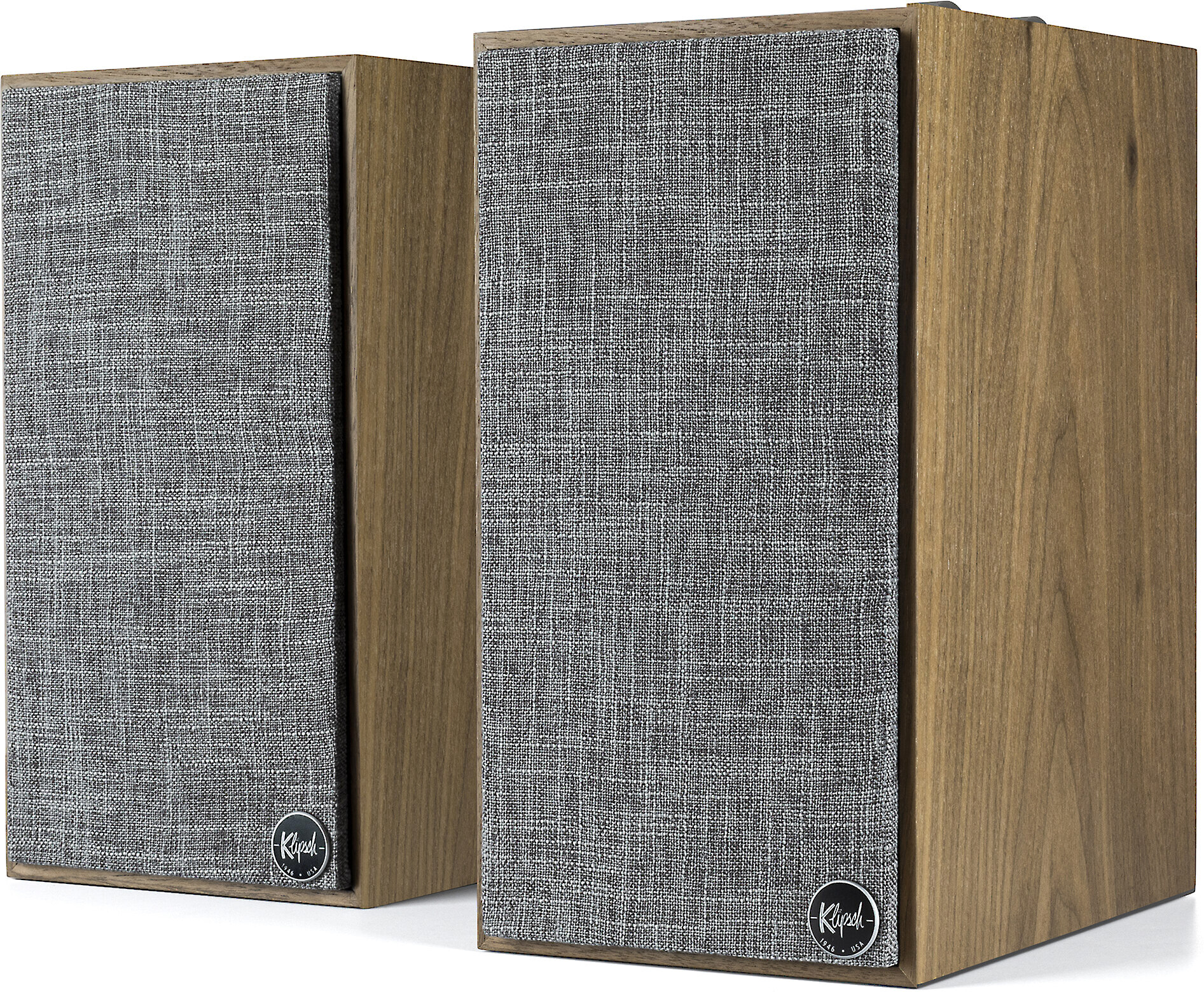 Customer Reviews: Klipsch The Fives (Walnut) Powered speaker system with  Bluetooth® and HDMI at Crutchfield