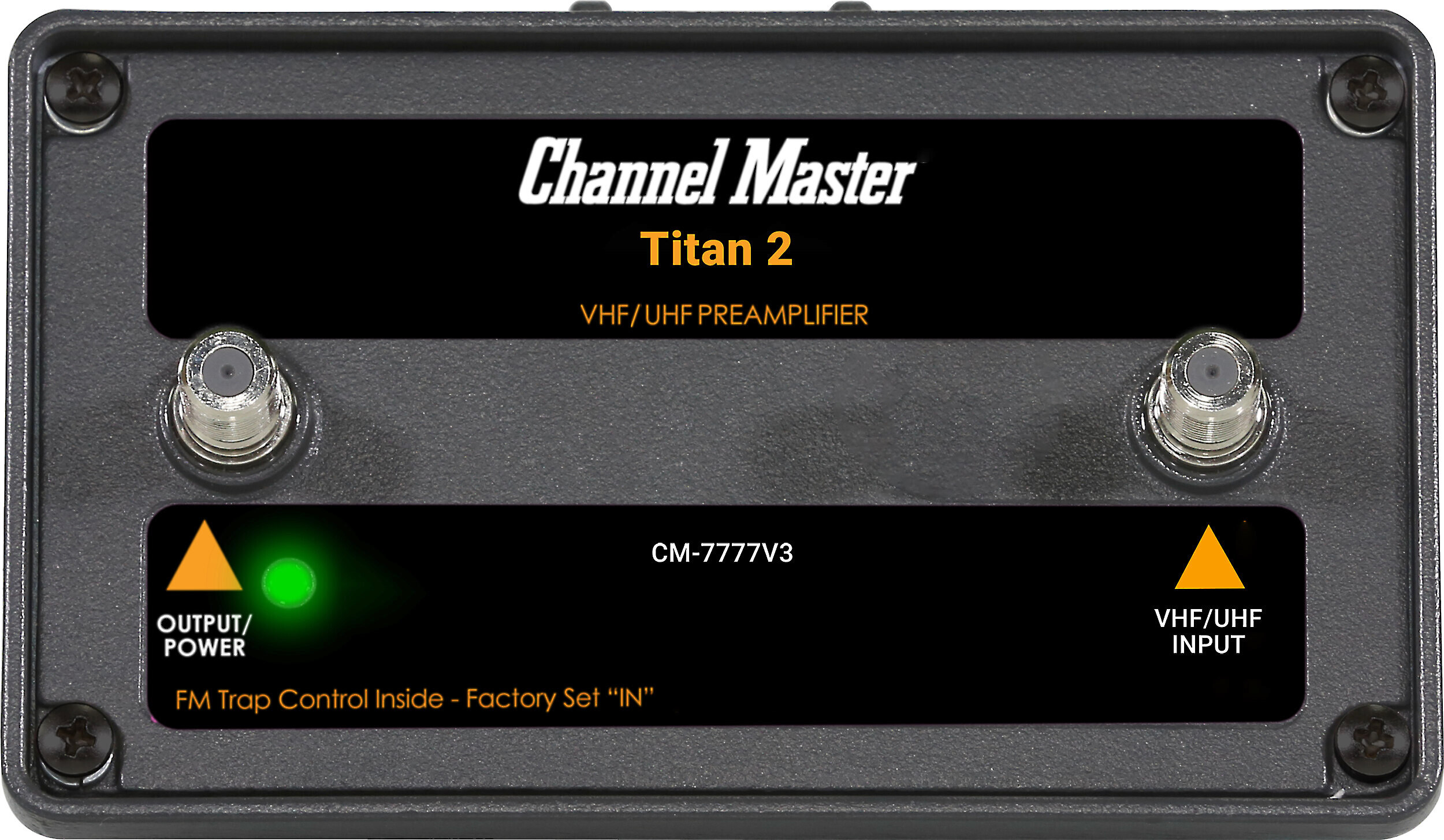 Channel Master 7777 High Gain Mast Mount Uhf Vhf Tv Antenna Preamp At Crutchfield