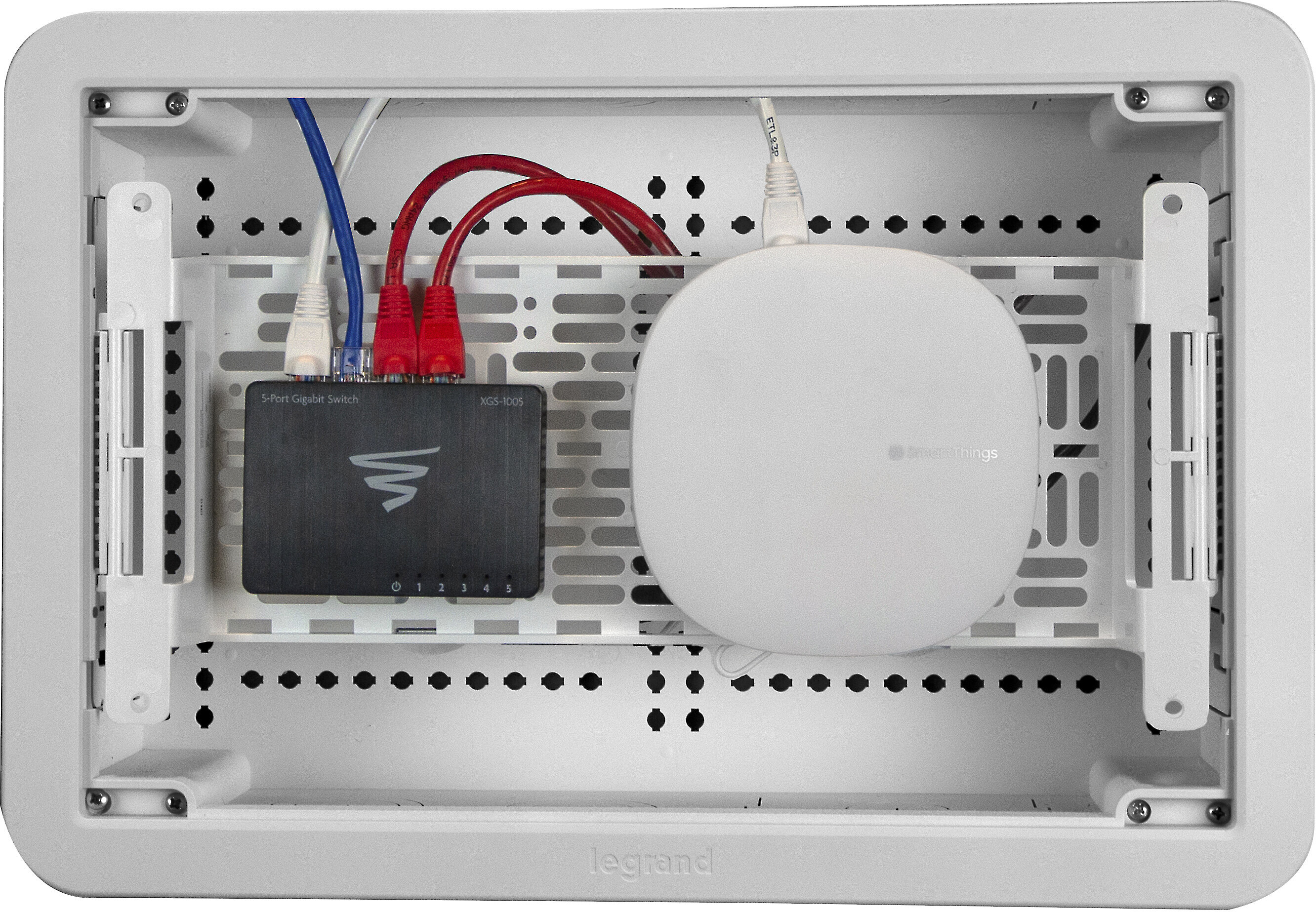 OnQ 9" DualPurpose InWall Enclosure Inwall enclosure and mounting