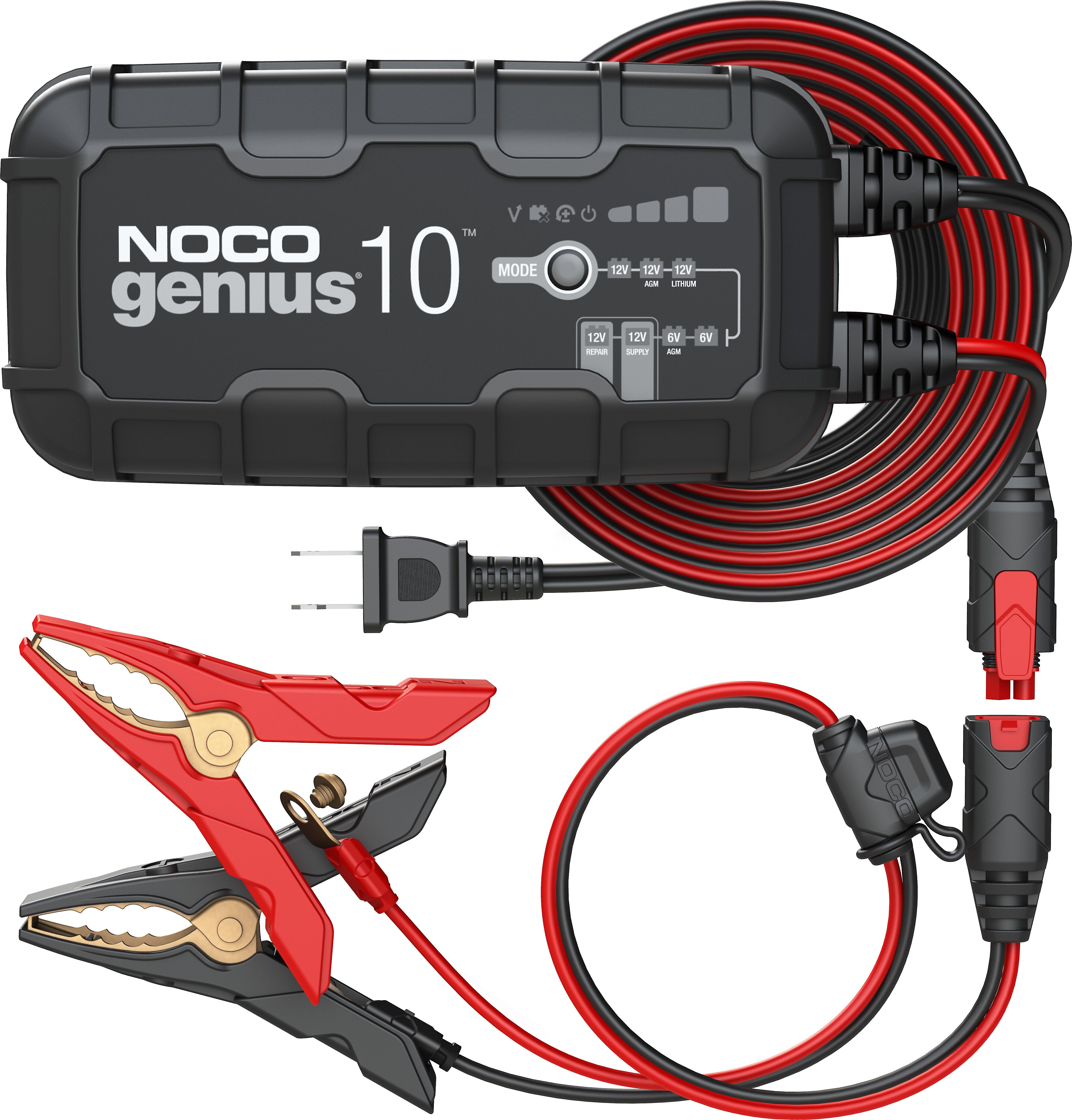 NOCO Genius 5 Genius Series 5A 6-volt/12-volt battery charger and  maintainer at Crutchfield