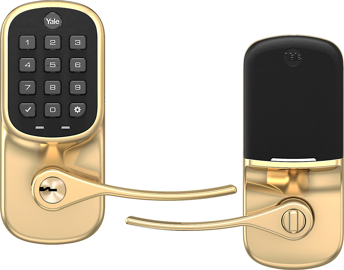Yale Real Living Assure Lever Keypad Lock (YRL216) with WiFi Module