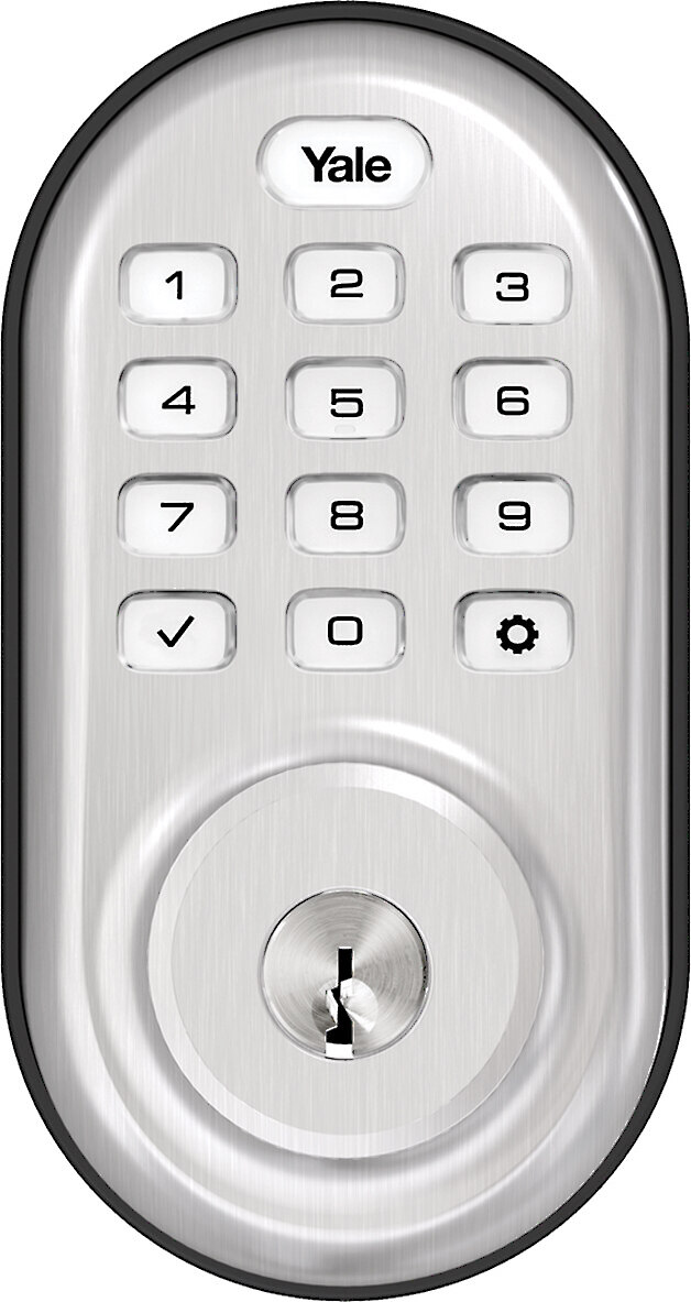 Yale Real Living Assure Lock Keypad Deadbolt (YRD216) (Satin Nickel
