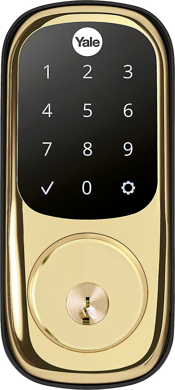 Yale Real Living Assure Lock Touchscreen Deadbolt (YRD226) (Polished ...