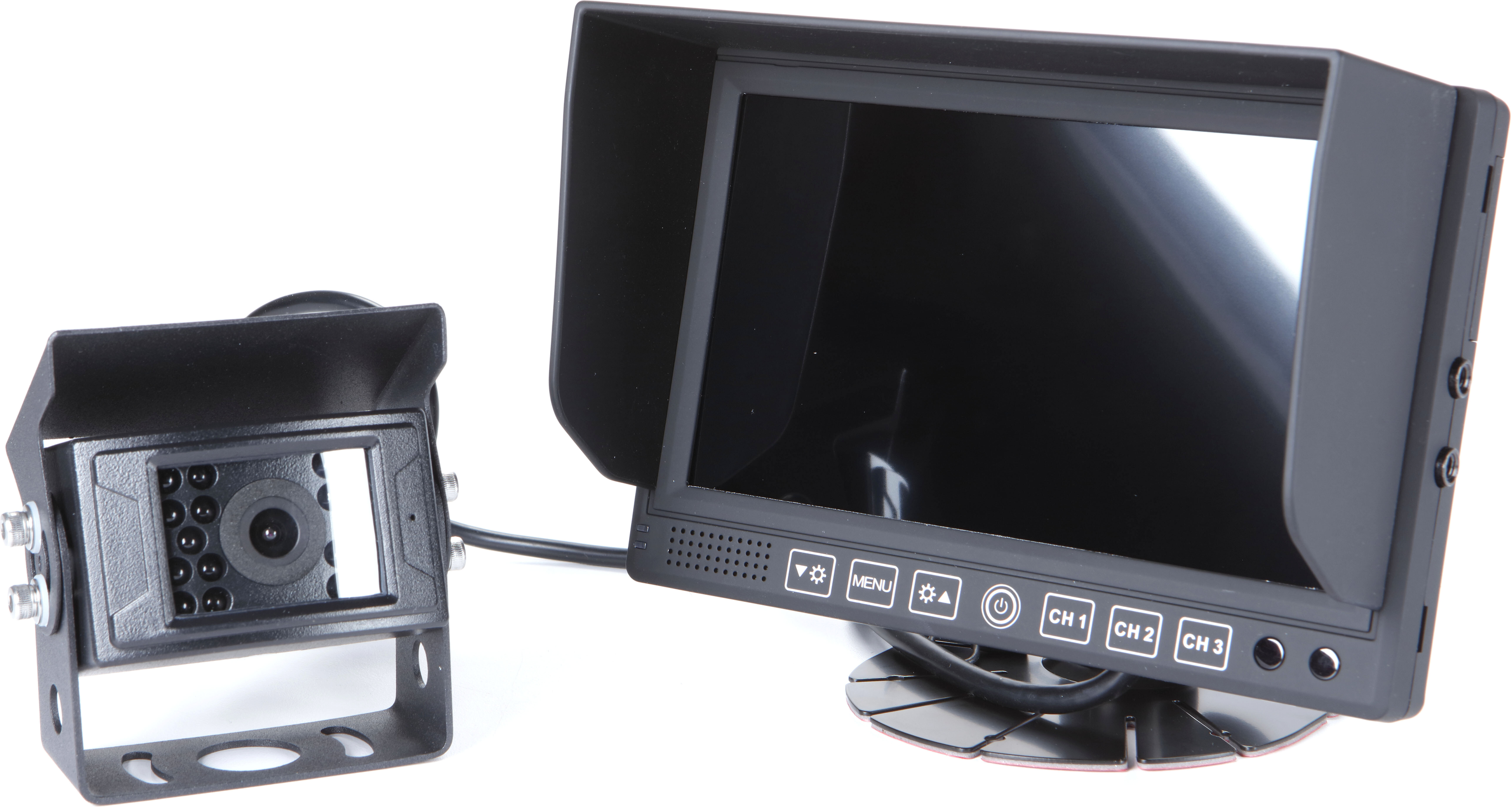 Large Rear View Monitor Customer Reviews: Brandmotion SUTV-2010 Rear-view camera and monitor ...