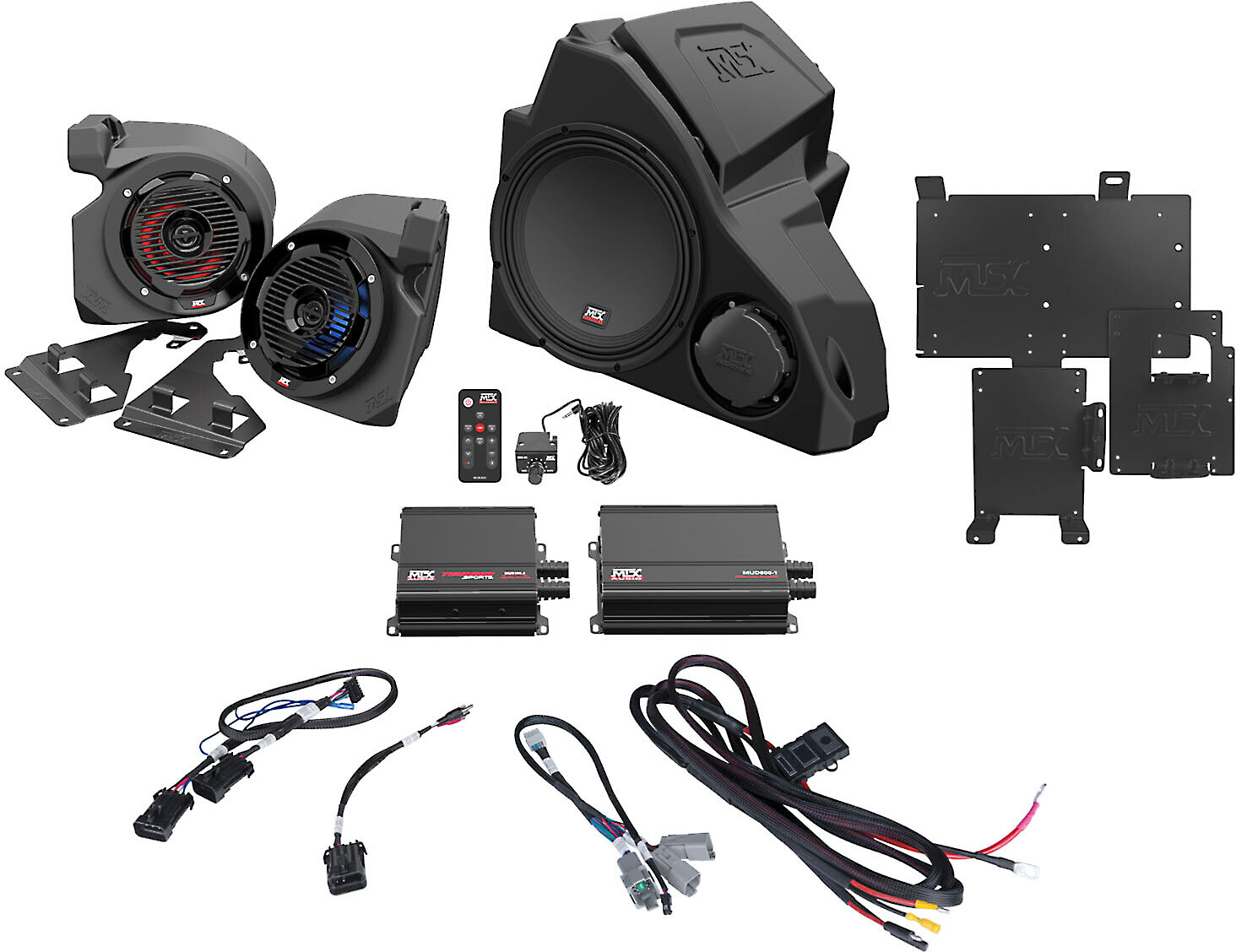 Mtx Audio Rzr Customer Reviews: MTX RZR-14RC-THUNDER3 Audio upgrade kit for 2014-up ...