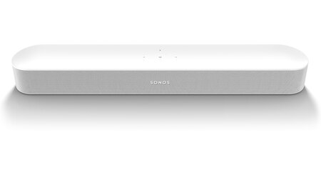 Sonos Beam (Gen 2) (White) Powered sound bar/wireless music with Dolby Atmos®, Apple AirPlay® 2, and built-in voice control at Crutchfield