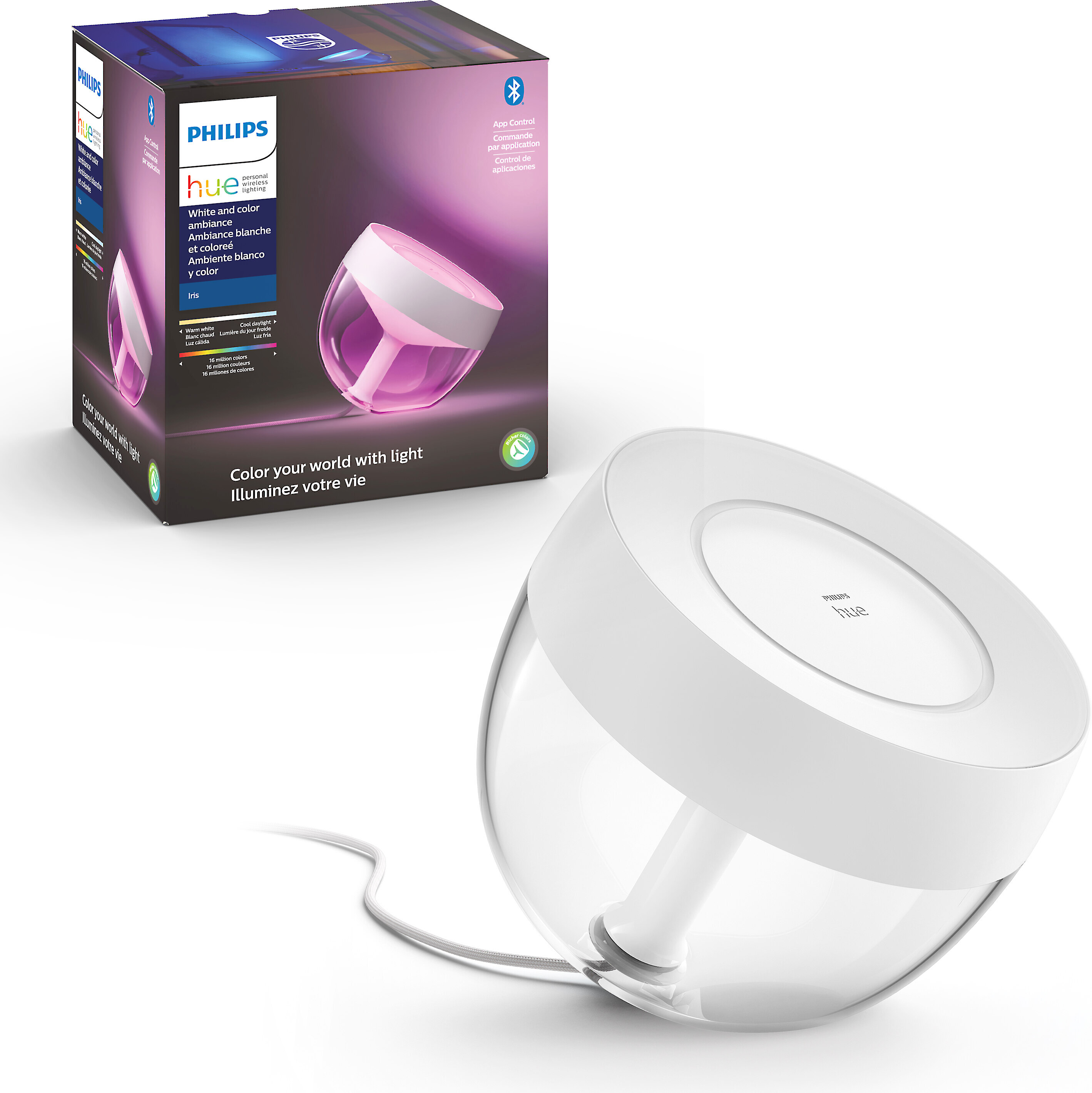 min Janice Labe Customer Reviews: Philips Hue White and Color Ambiance Iris Table Lamp  Smart AC-powered accent lamp with Bluetooth® at Crutchfield
