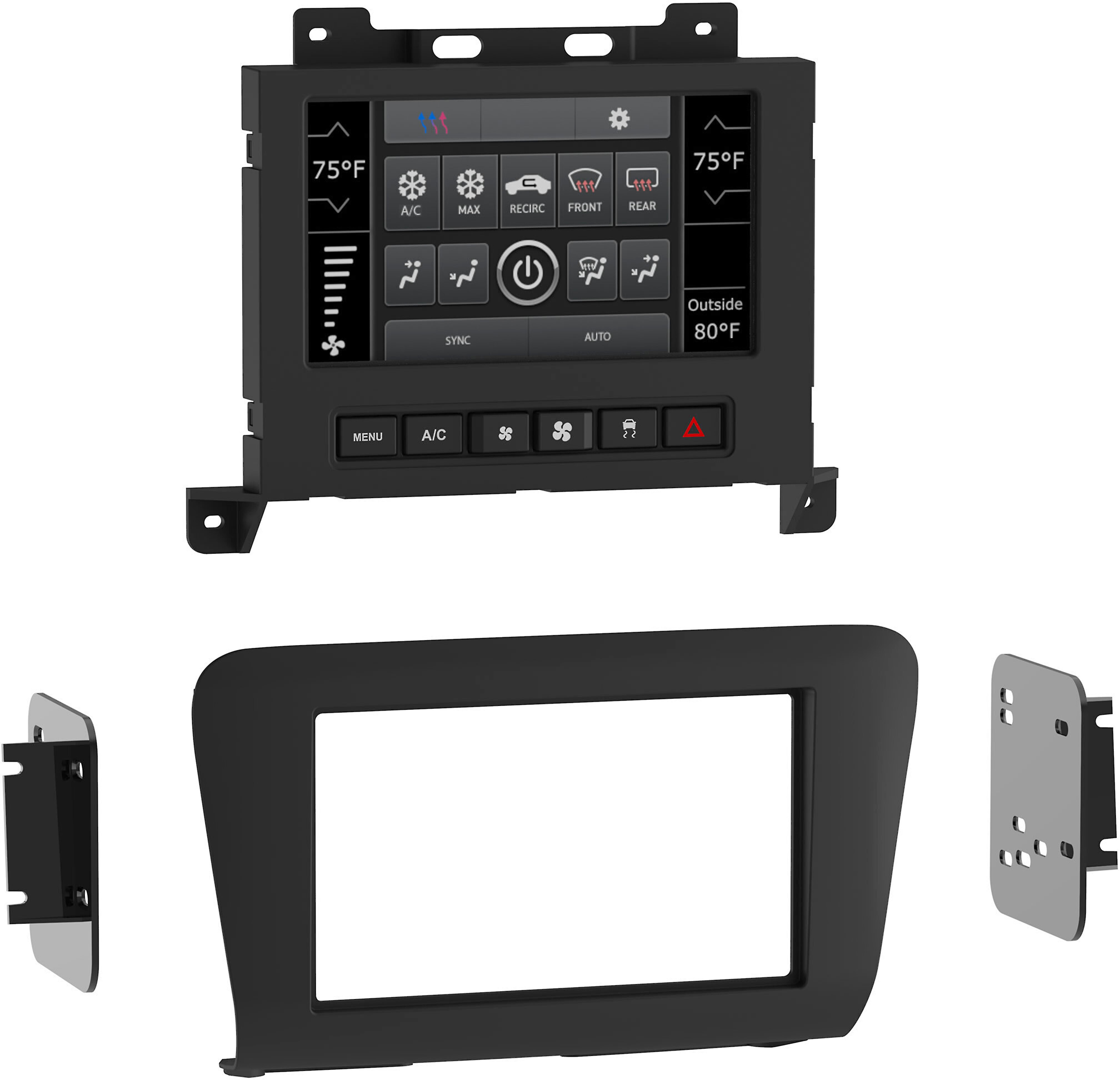 Customer Reviews: Metra 95-6552B Dash And Wiring Kit (Matte Black ...