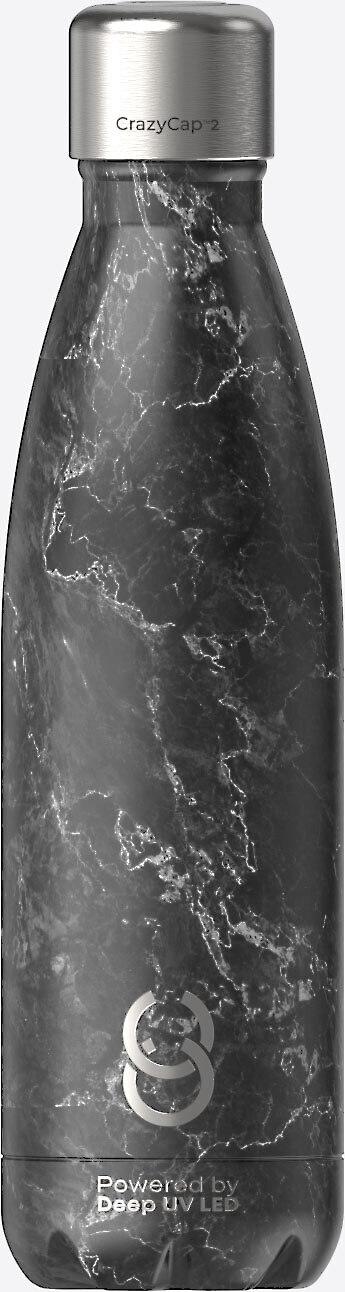 WAATR PureMax 4D (Onyx) 40-oz. self-purifying water bottle with
