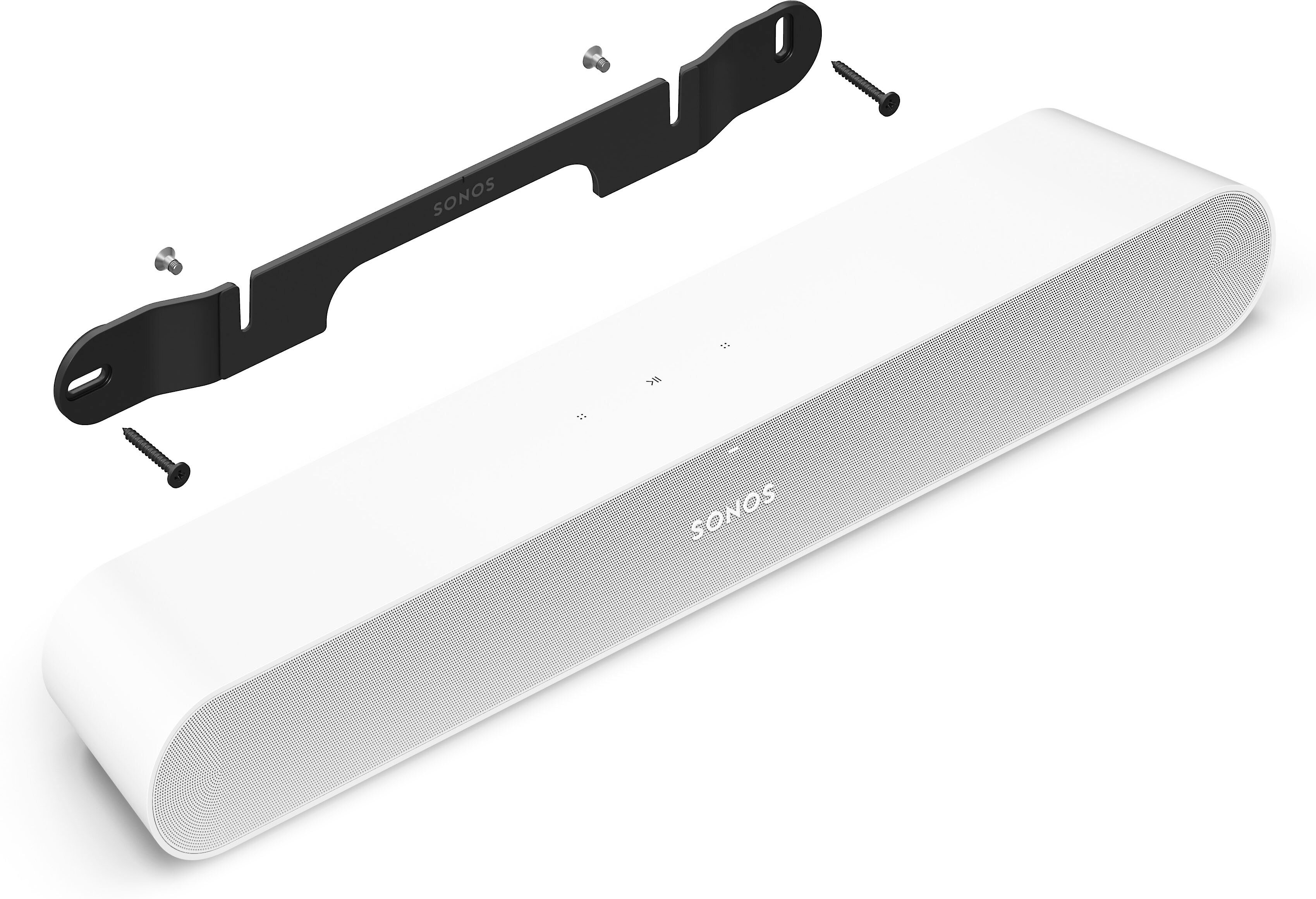 Customer Reviews Sonos Ray + Wall Mount Kit (White) Powered sound bar