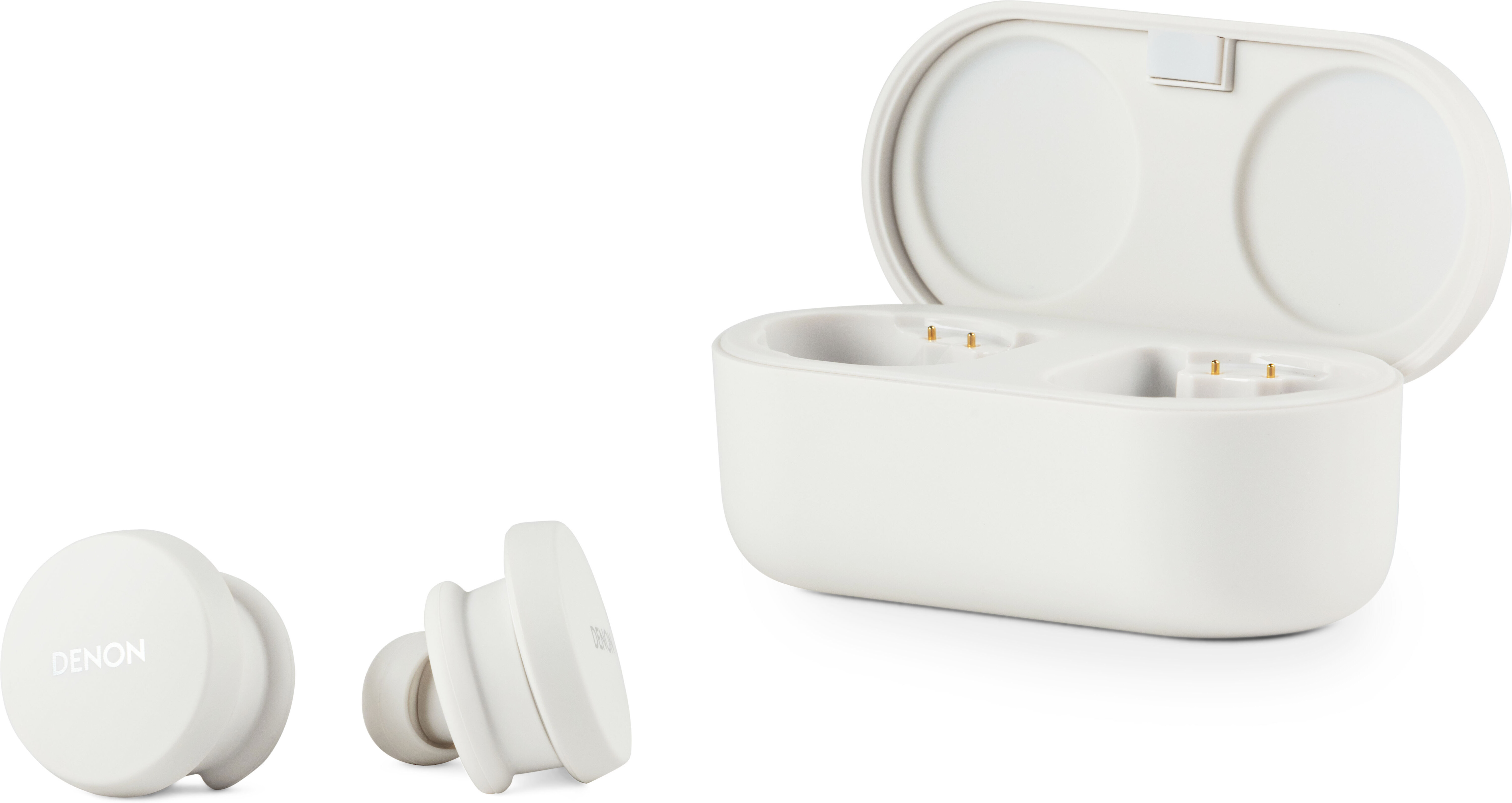 Customer Reviews: Denon PerL (White) Wireless noise-canceling earbuds ...