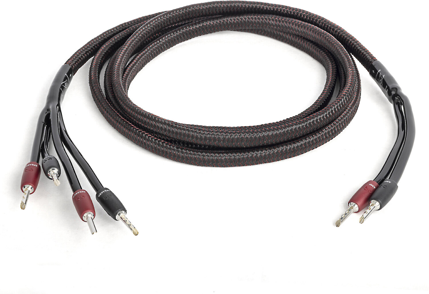 Customer Reviews: AudioQuest Rocket 33 (10-foot pair) Bi-wire speaker  cables with pre-attached banana plugs at Crutchfield