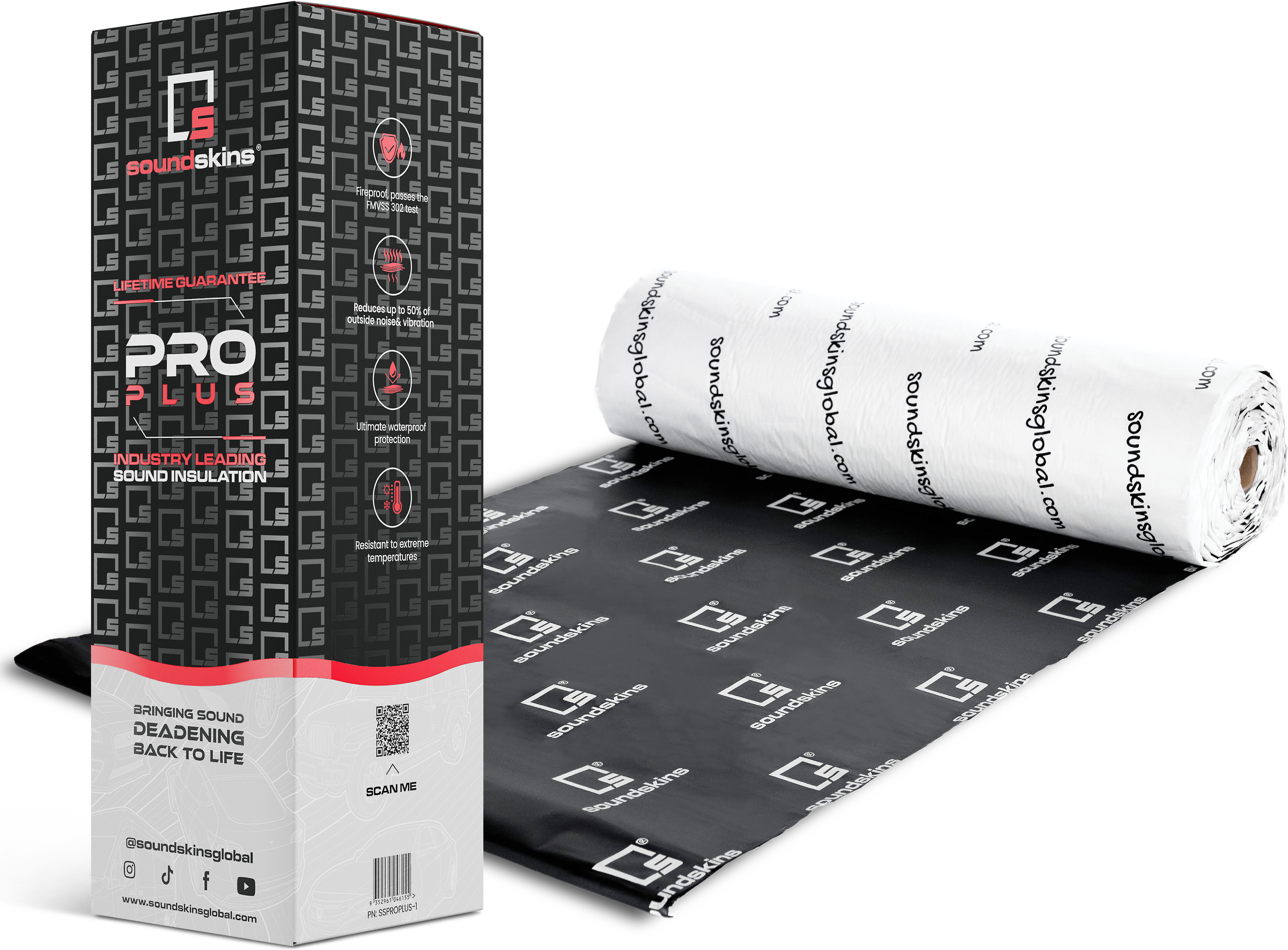 Customer Reviews: SoundSkins Pro Plus Sound dampening sheet — 64.5 ...