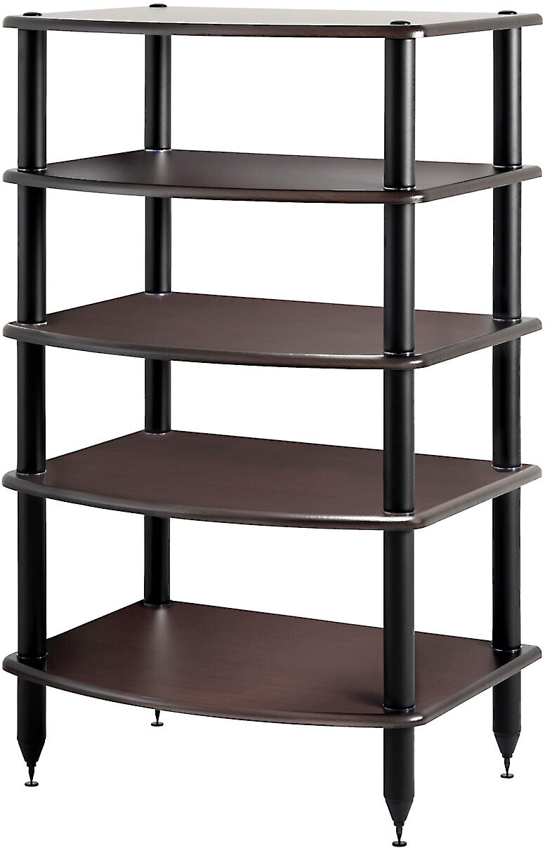 Customer Reviews: Pangea Audio Vulcan Audio Rack (Espresso/Black Posts ...