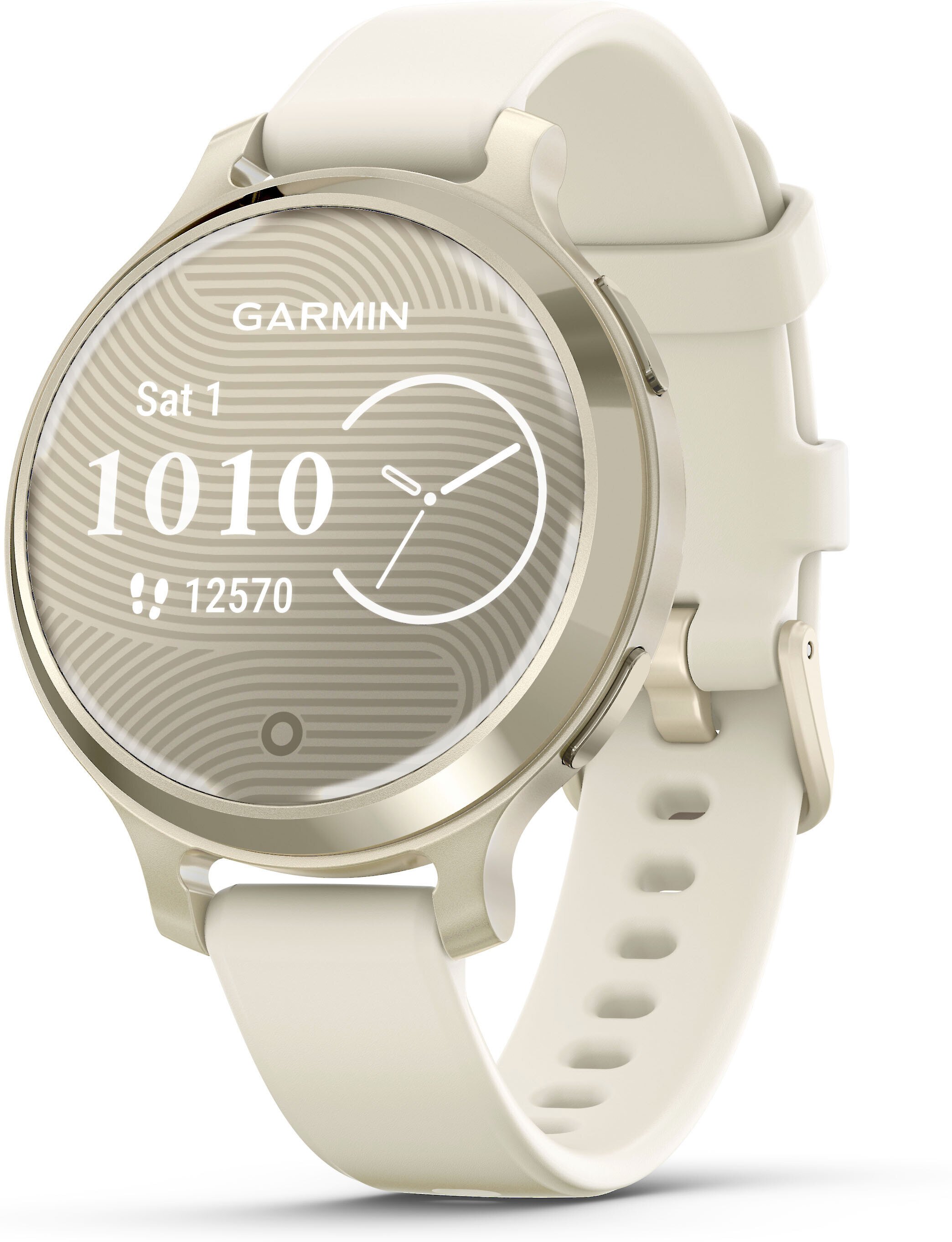 Product Videos Garmin Lily 2 Active (Lunar Gold with Bone Silicone