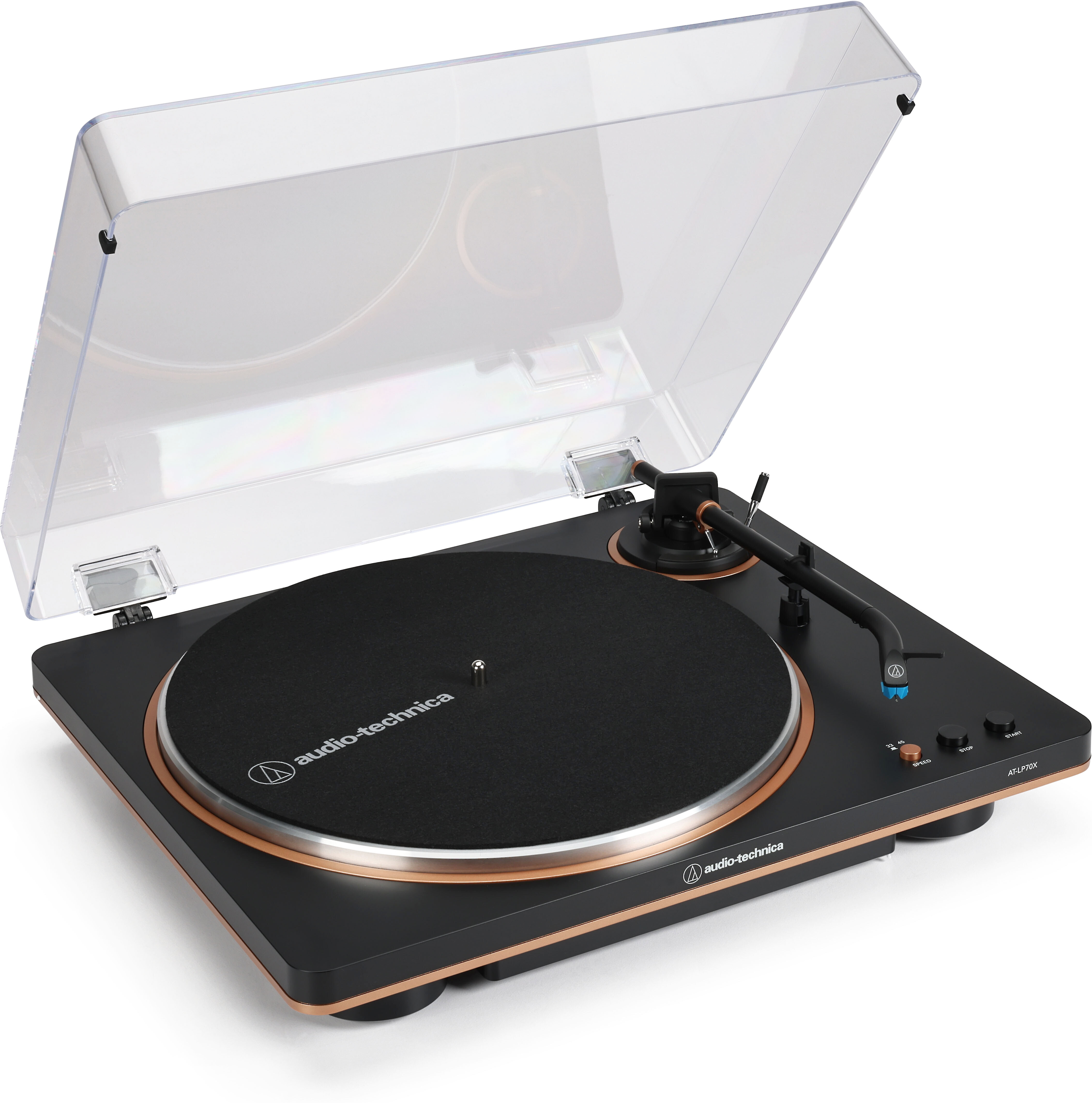 Product Videos: Audio-Technica AT-LP70X (Black/Bronze) Fully automatic ...