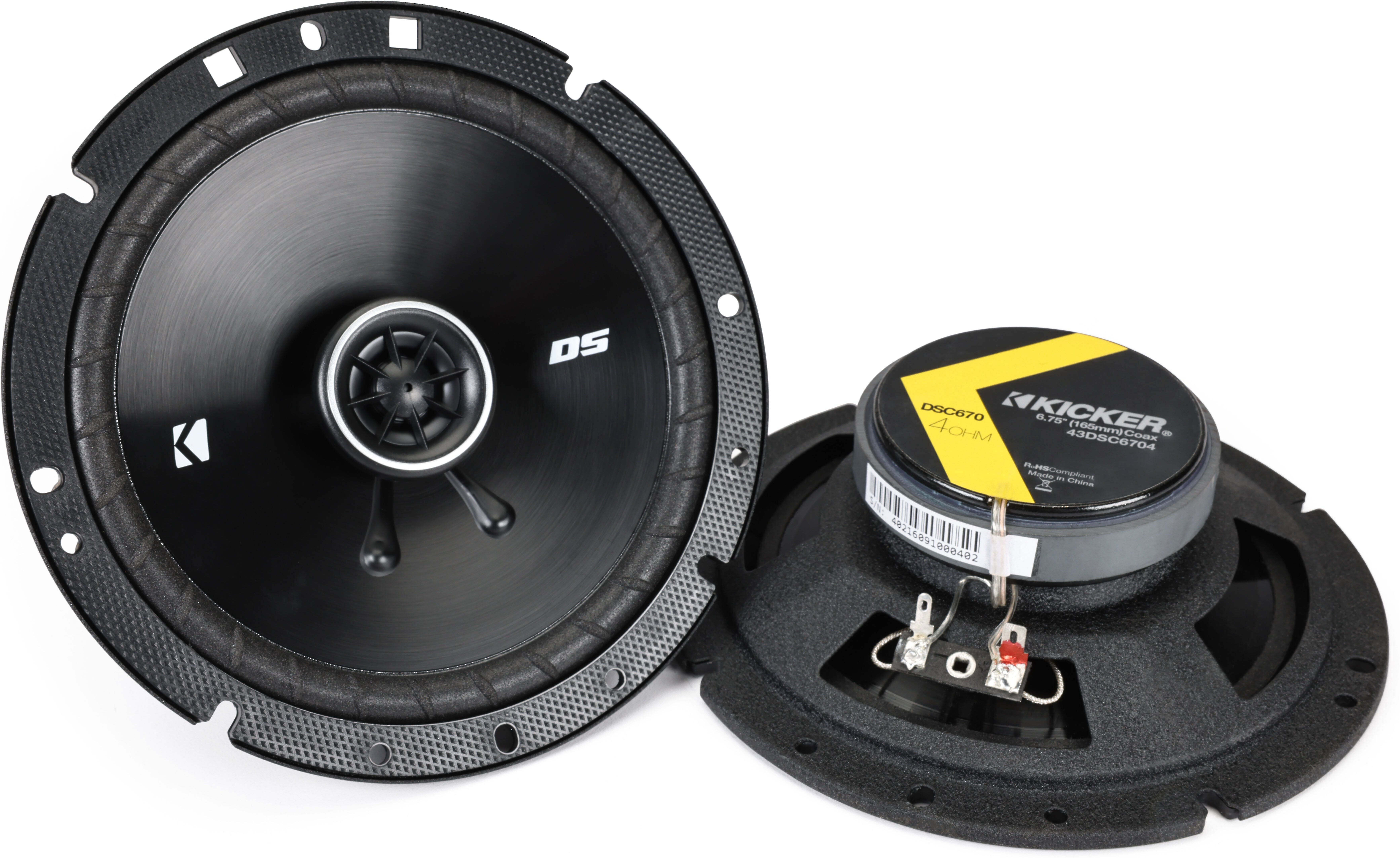 Customer Reviews Kicker 43DSC6704 DS Series 63/4" 2way car speakers at Crutchfield