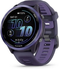 Garmin Forerunner 570 GPS Running Watch, 47 MM Indigo With Imperial Purple Band