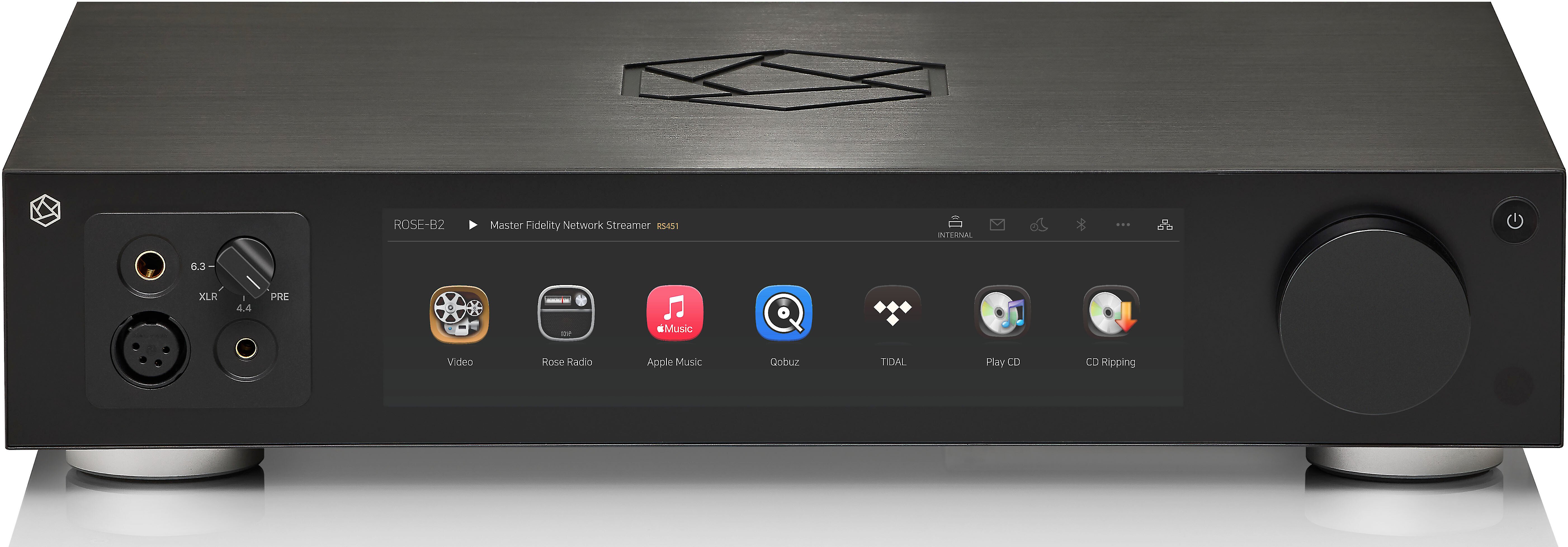 Rose Audio Screen Customer Reviews: HiFi Rose RS451 (Black) High-resolution audio and 4K ...