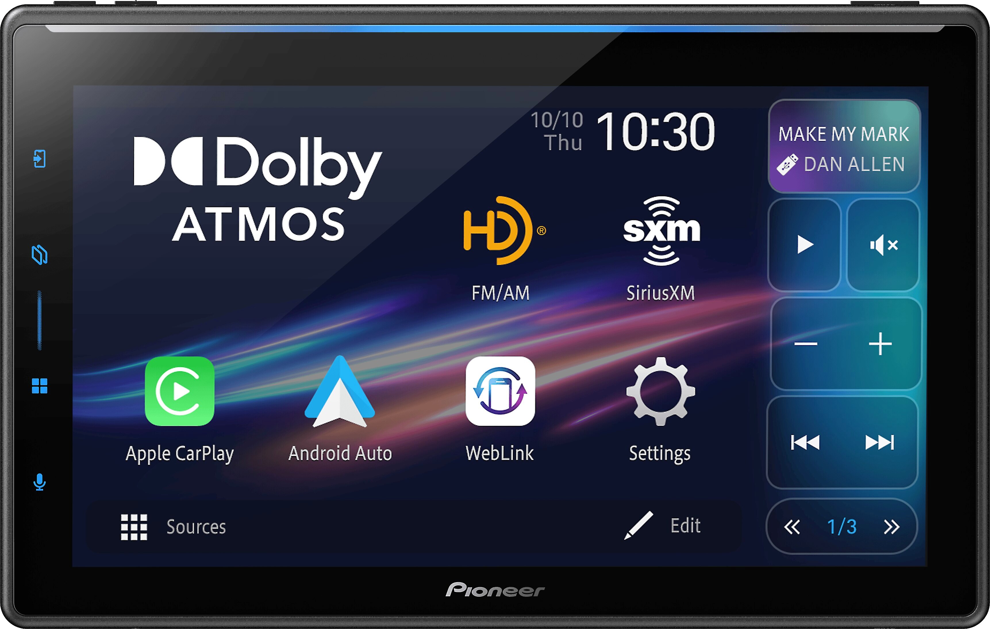 Product Videos: Pioneer SPHERA DMH-WT8000NEX Digital multimedia